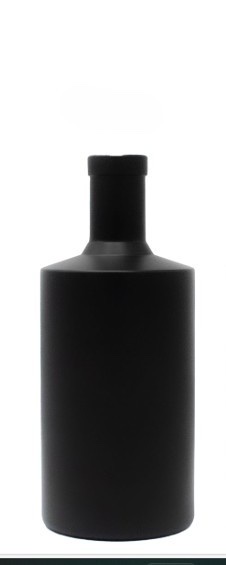 Bottiglia in vetro nero opaco da 700 ml