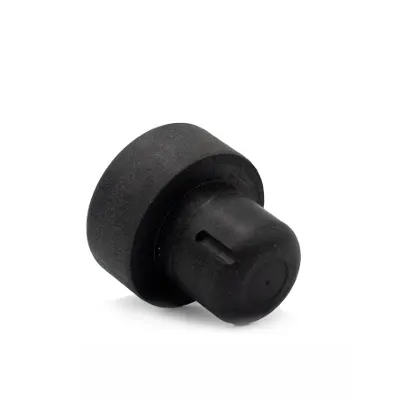 Black silicone bar-top stopper